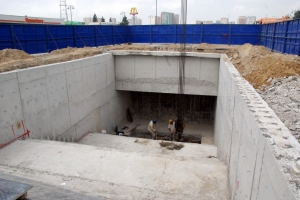 Qalaba Meydani multi- level tunnelled road junction