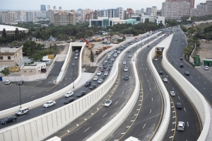 Qalaba Meydani multi- level tunnelled road junction